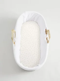 2 100% katoenen jersey hoeslakens voor baby's
