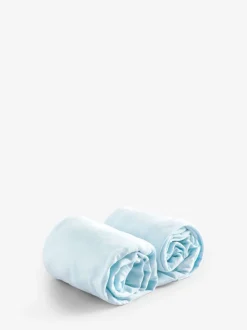 2 100% katoenen jersey hoeslakens voor baby's