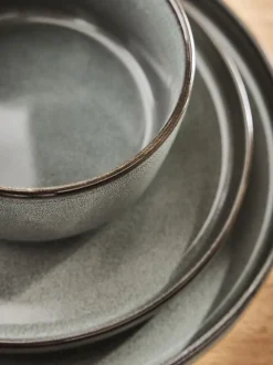 12 Piece Dalton Reactive Glaze Dinner Set