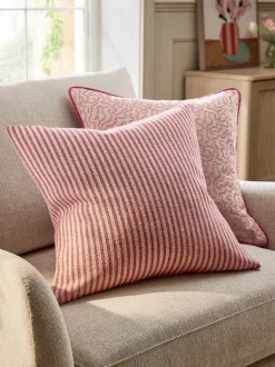50 x 50cm Woven Stripe Cushion