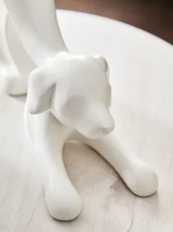 Abstract Ribbon Dog Ornament