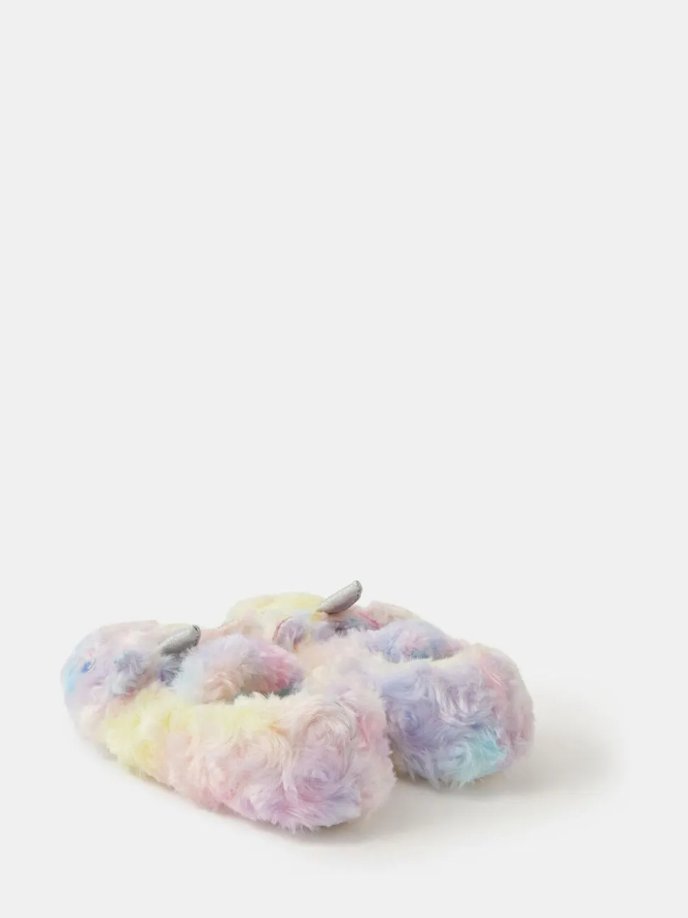 Accessorize Girls Unicorn Rainbow Slippers