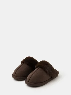 Accessorize Suedette Mule Slippers