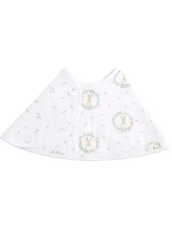 aden + anais Baby Essentials - 100% katoenen mousseline slabbetjes met konijnenprint