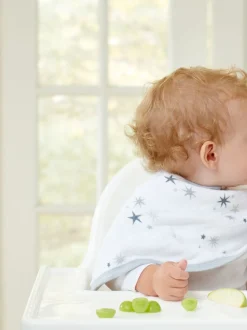 aden + anais Burpy mousseline Twinkle 100% katoenen slabbetjes 2 stuks