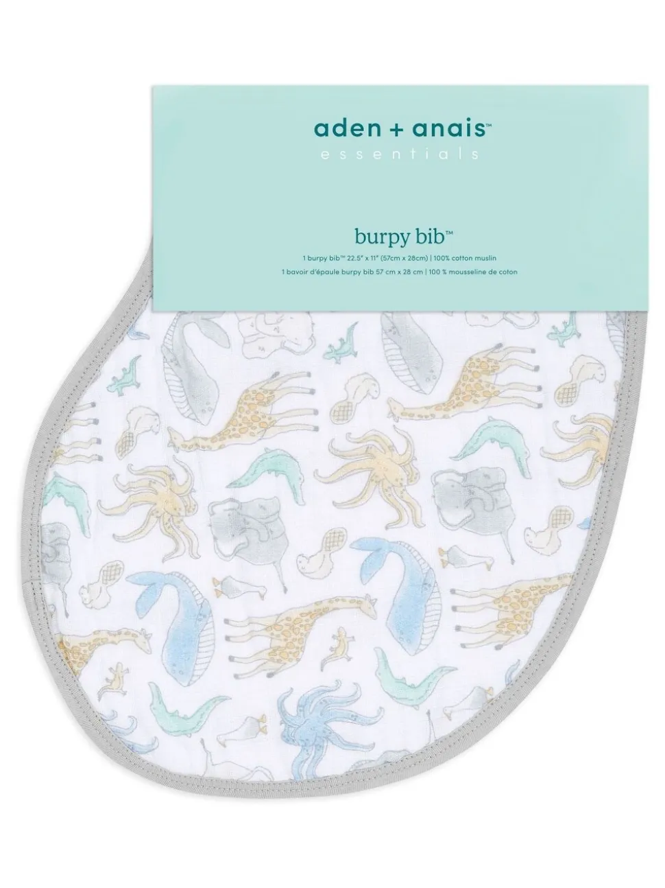 aden + anais Essentials 100% katoenen Muslin History babyslabbetjes