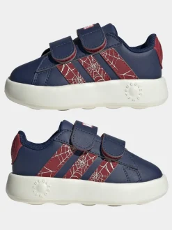 adidas Marvel Spiderman Grand Court Infant Trainers