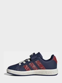 adidas Marvel Spiderman Grand Court Kids Trainers