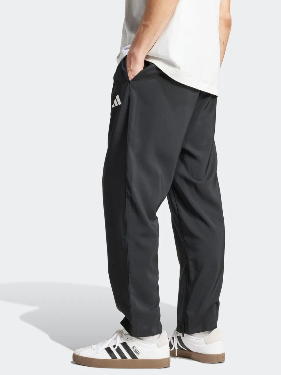 adidas Small Essentials Logo Stanford Trainingspakbroek met open zoom