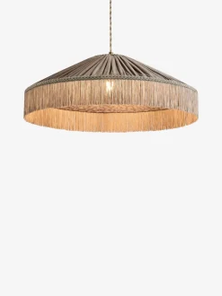 Allegra Velvet Fringed Easy Fit Ceiling Light Shade