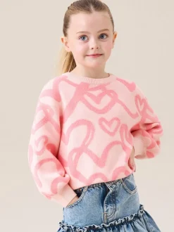 Angel & Rocket Harlow Heart Jumper