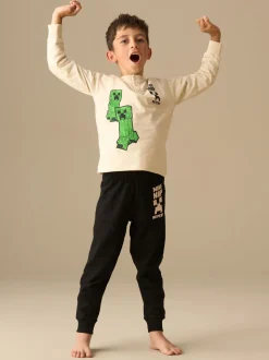 Angel & Rocket Minecraft Henley Pyjamas