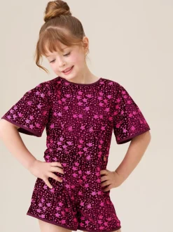Angel & Rocket Nova playsuit met lovertjes