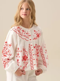 Angel & Rocket Pippa Embroidered Blouse