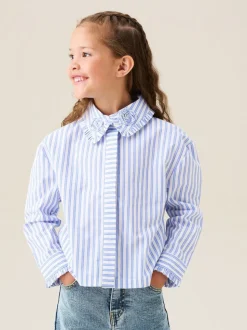 Angel & Rocket Stripe Corsage Collar Shirt