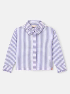 Angel & Rocket Stripe Corsage Collar Shirt