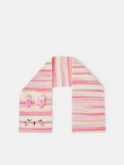 Angels by Accessorize - Gestreepte meisjessjaal met konijntje