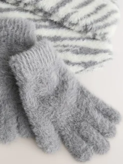 Animal - Set van muts, handschoenen en sjaal (3-16jr)
