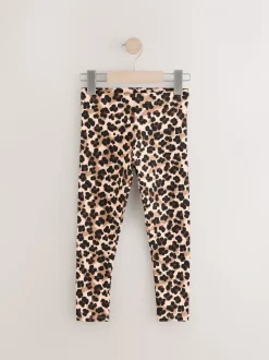 Animal - Verpakking van 5 leggings (3-16 jr)