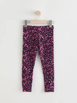 Animal - Verpakking van 5 leggings (3-16 jr)