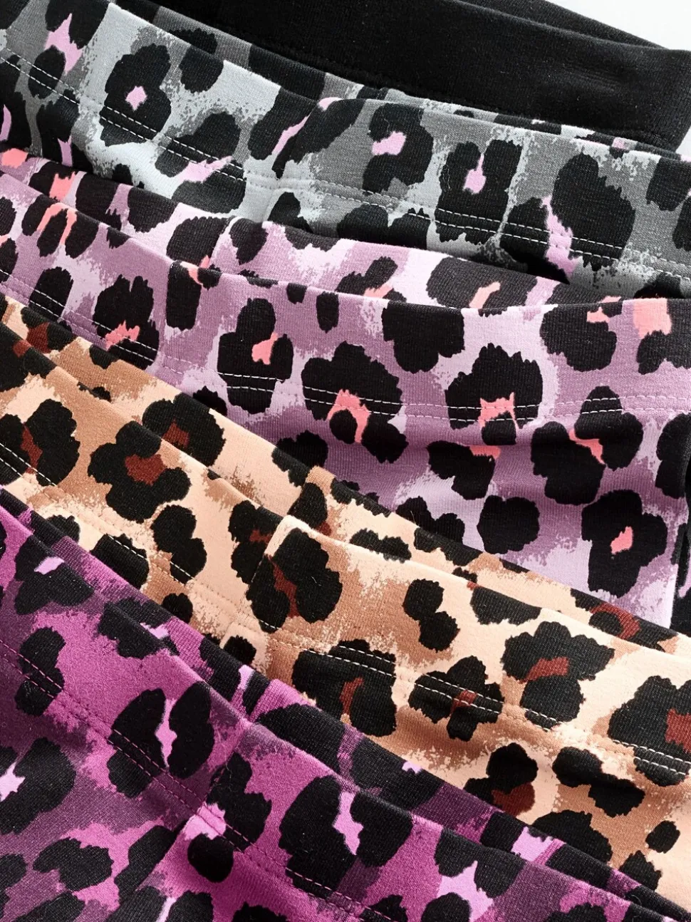 Animal - Verpakking van 5 leggings (3-16 jr)
