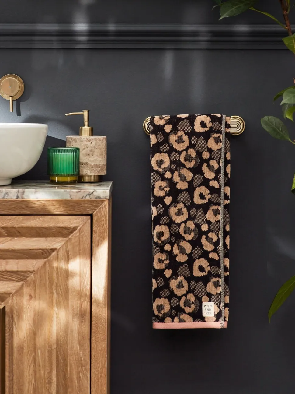 Animal Pattern 100% Cotton Towel