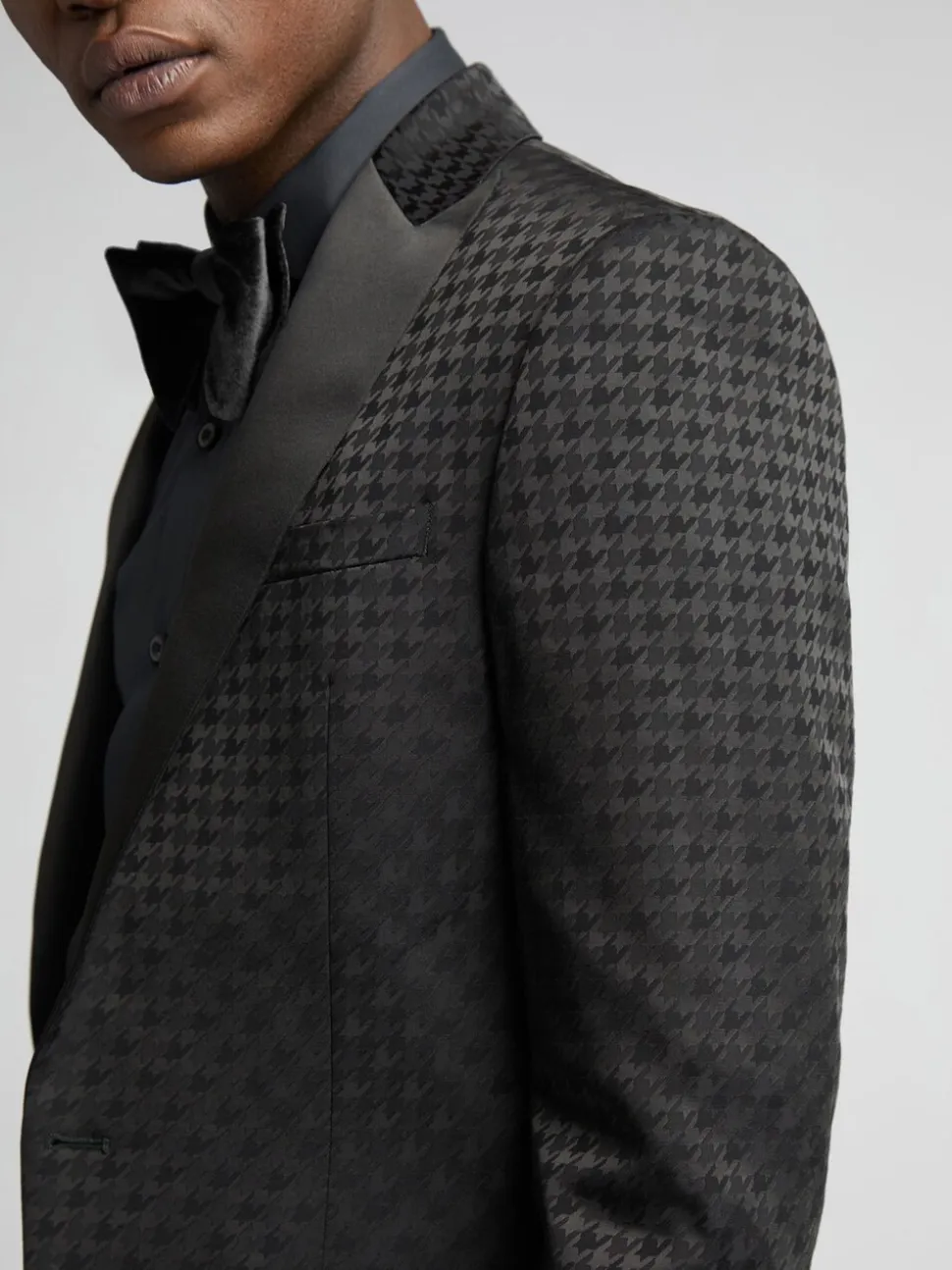 Antique Rogue Large Houndstooth Dress Wear Jacket