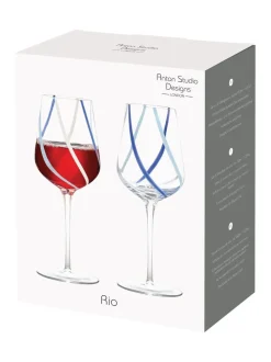 Anton Studio Designs Set van 2 Rio wijnglazen