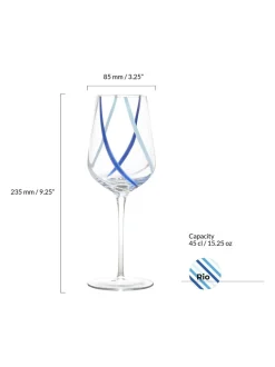 Anton Studio Designs Set van 2 Rio wijnglazen