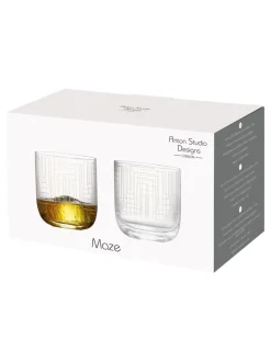 Anton Studio Designs set van 2 Maze DOF tumblers