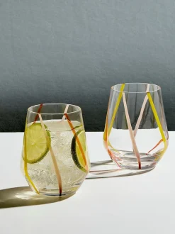 Anton Studio Designs Set of 2 Rio DOF Tumblers Azure