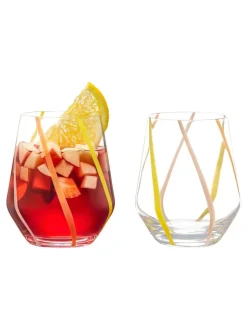 Anton Studio Designs Set of 2 Rio DOF Tumblers Azure