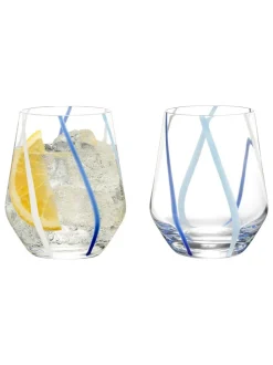 Anton Studio Designs Set of 2 Rio DOF Tumblers Azure