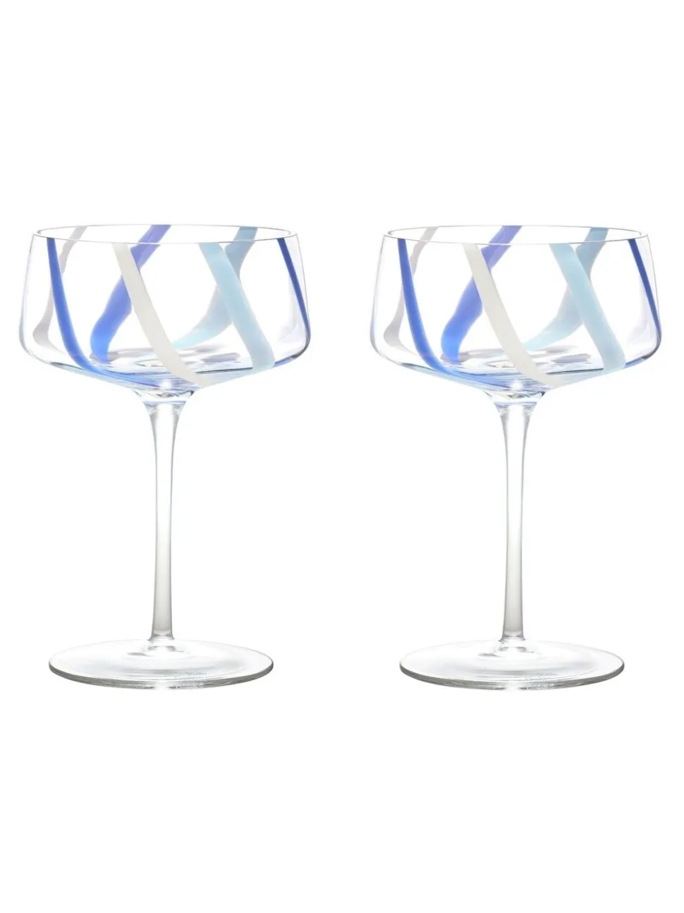 Anton Studio Designs set van 2 Rio champagnecoupes