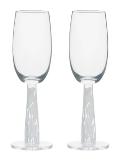 Anton Studio Designs set van 2 Björn champagneflûtes