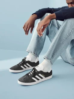 Antraciet - adidas Originals - Gazelle sneakers