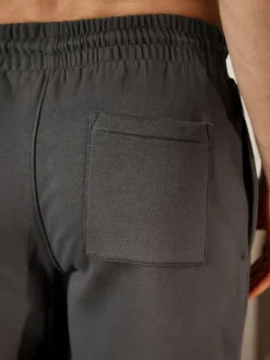 Antraciet - Brushback Heavyweight Open Joggers