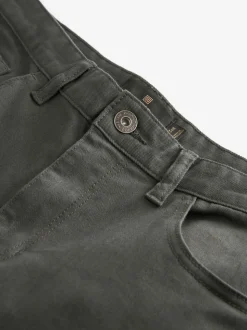 Antraciet - Enkele - Slim fit klassieke stretchy jeans