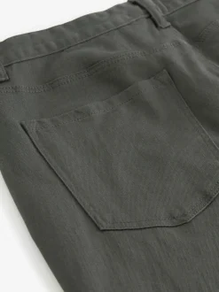 Antraciet - Enkele - Slim fit klassieke stretchy jeans