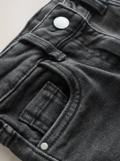 Antraciet - Flare jeans (3-16 jr)