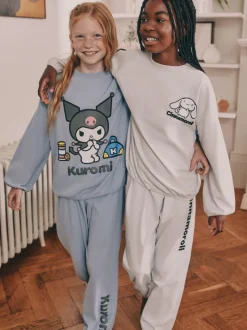 Antraciet - Hello Kitty and Friends Jogger Pyjamas 2 Pack (3-16yrs)