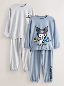 Antraciet - Hello Kitty and Friends Jogger Pyjamas 2 Pack (3-16yrs)