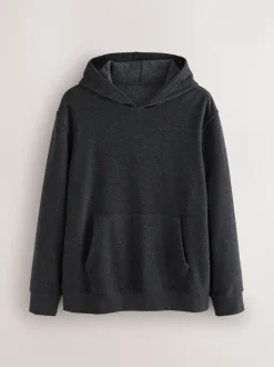 Antraciet - Hooded Towelling Pyjamas Set