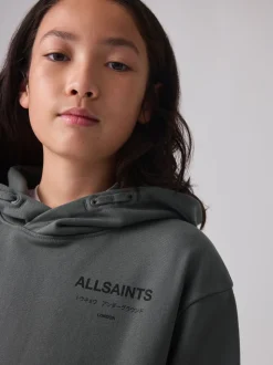 Antraciet - smALLSAINTS Oversized Underground Pullover Hoodie