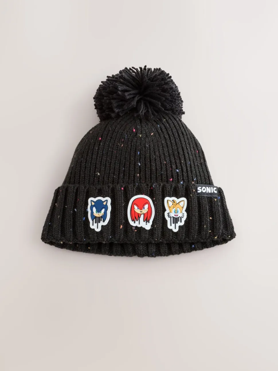 Antraciet - Sonic The Hedgehog Pom Beanie (3-16jr)