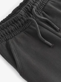 Antraciet - Zacht aanvoelende jersey joggingbroek (3 mnd-7 jr)