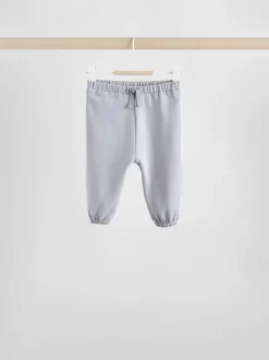 Antracietgrijs & Crème - Baby sweatshirt en joggingbroek 6 -delige set (0mnd -2jr)