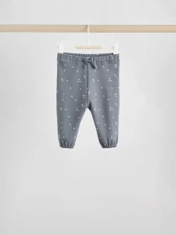 Antracietgrijs & Crème - Baby sweatshirt en joggingbroek 6 -delige set (0mnd -2jr)