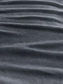 Antracietgrijs - Klassieke stretchjeans met standaard taps toelopende pasvorm
