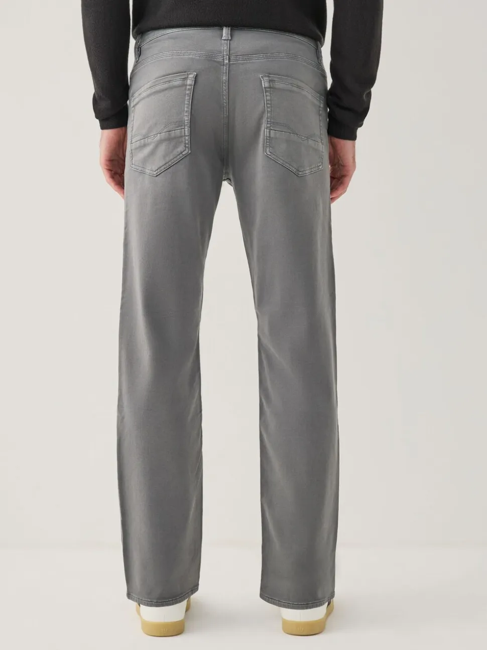 Antracietgrijs - Straight fit - Comfortabele stretchjeans